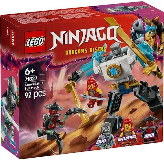 LEGO Ninjago Zane's Battle Suit Mech για 6+ Ετών 92τμχ