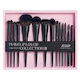 Jessup Beauty Professional Set With 14 Pieces Makeup Brushes