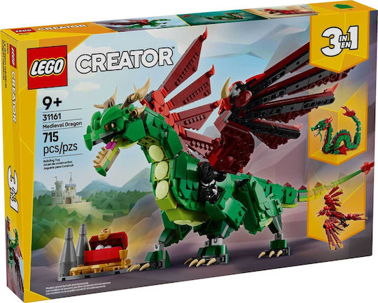 LEGO Creator Medieval Dragon για 9+ Ετών 715τμχ