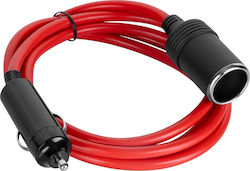 Car Cigarette Lighter Socket Extension 2 M 120 W