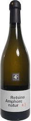 Oenos Nature Retsina Amphore Vin Alb Sec Nature 750 Ml