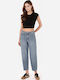 Damen Stoffhose Blau