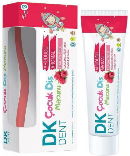 Dermokil Kinderzahnpasta für 3+ Jahre mit Geschmack Berries 50ml