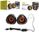 Andowl Q87 Ηχεία Υπολογιστή 2.0 με Ισχύ 10W