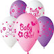 12" Baby Mädchen Bär Ballon 25 Stück