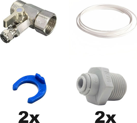 Pentair Everpure Ql Under-Sink System Installation Kit Three-Way Faucet 1/4" Connection