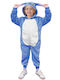 Kids Carnival Costume Blue Little Monster Carnavalista