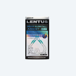 Αγκιστρια Assist Bkk Lentus Medium Size 3/0 2pcs