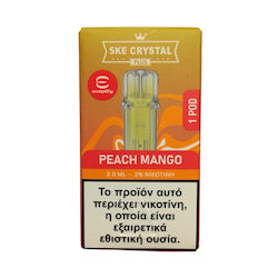 SKE Crystal Pod Preumplut În Culoare Transparentă 2ml Cu Impedanță 1.1ohm