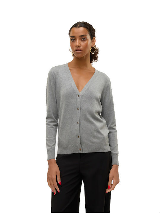 Γυναικεία Πλεκτή Ζακέτα Medium Grey Mel