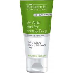Bielenda Professional Gel Exfoliant Acids Face & Body 150 Ml