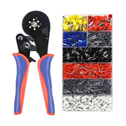 Insulated Cable End Set + Crimping Tool E6213
