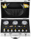 Set de testare a presiunii hidraulice 250 400 600 Bar 3 manometre 9 cuplaje G1/8 G1/4 G3/8 M10/1 M10/1.25 M14/1.5 Unf7/16-20 Unf9/16-18 Conector rapid