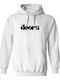 Hoodie Doors Band Logo Name Rock Avenue White
