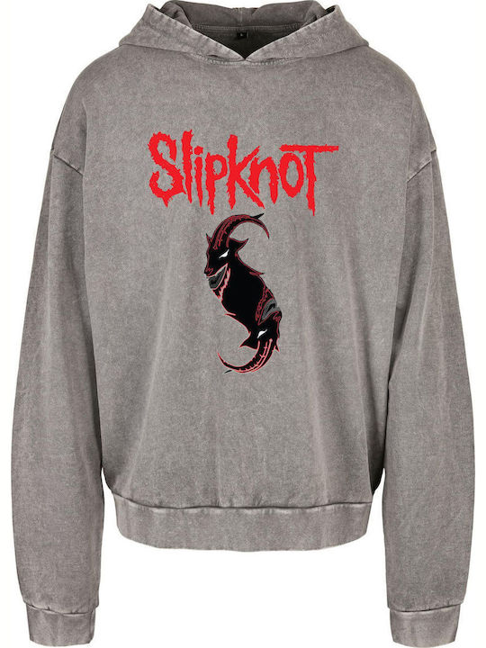 Oversized Premium Hoodie Slipknot Art Design1 Rock Avenue Asphalt