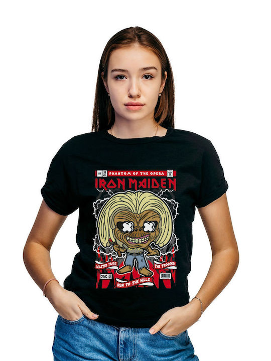Iron Maiden Killer Eddie Pop Culture Black T-shirt