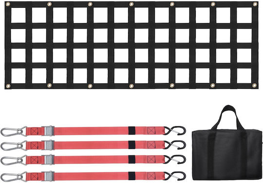 Vevor Pickup Truck Tailgate Net 54" X 18" Adjustable Trucks