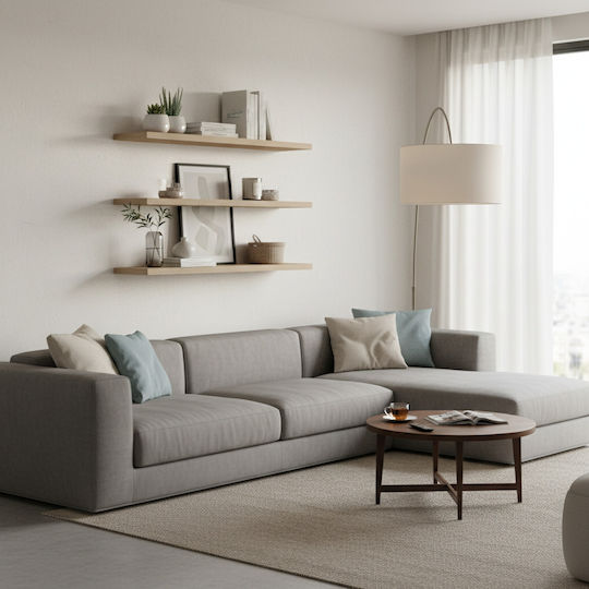 Regal Wand Divar Sonoma 60x14.5x1.8cm