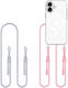 Tech-Protect Flexair Chain Mag Back Cover Σιλικόνης / Πλαστικό Γκρι (iPhone 16)
