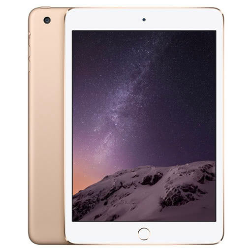 Apple iPad Mini 3 7.9" Refurbished Tablet με Wi-Fi (1GB/16GB) Grade A Gold