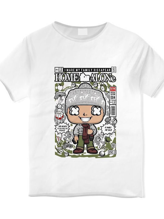 Παιδικό T-shirt White Kevin Home Alone