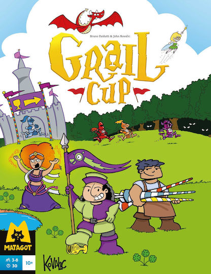 Brettspiel Grail Cup für 3-8 Spieler 10+ Jahre (EN) Matagot