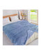 SpitiBazaar Blanket Velvet Queen 220x240cm Blue