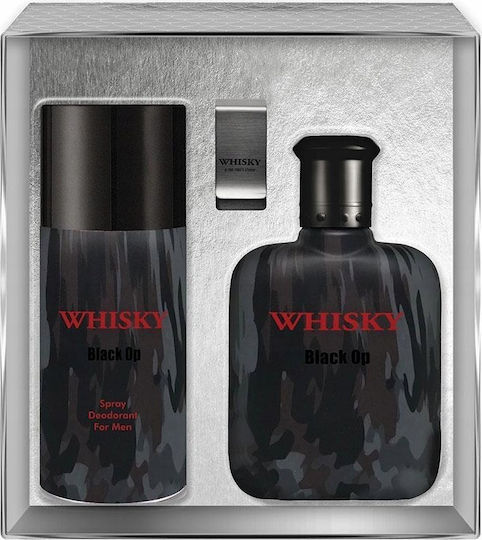 Evaflor Whisky Black Op Set pentru bărbați 3buc