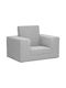 Armchair Gray 52x38x34cm