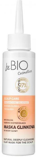 beBio Deep Cleansing Clay Haarmaske für Öligkeit mit Ton 100ml
