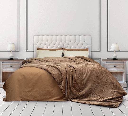 Epavlis Homeware Υπέρδιπλο 220x240εκ. Χρ.salmon