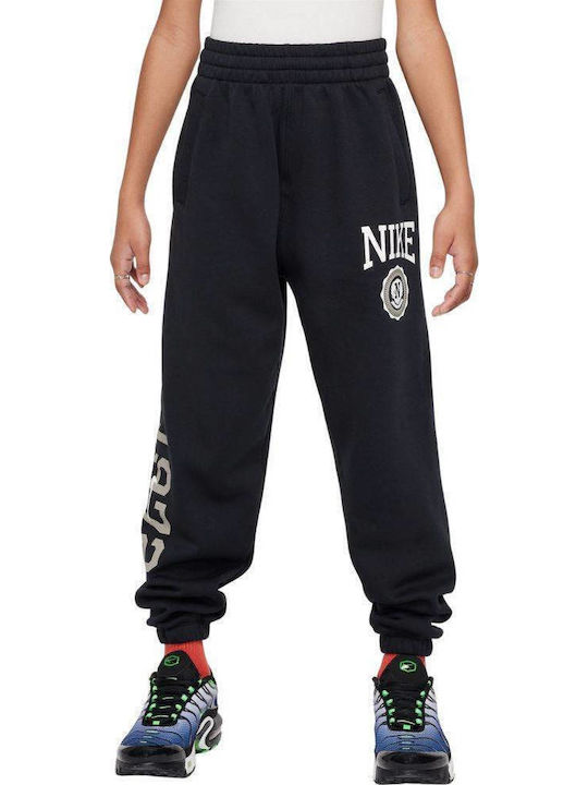 Kids Sweatpants Black Sportswear Club