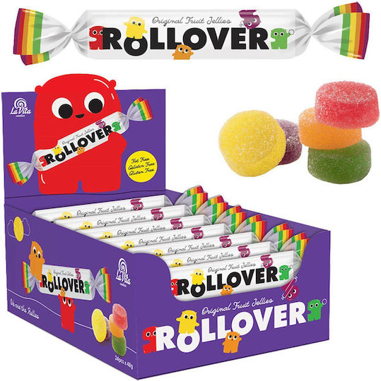 Ζελίνια Φρούτων Rollover 48g Yammi's 44175 24τμχ
