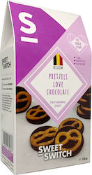 Αλμυρά Pretzels Vegan Σοκολάτα Pretzels Love Chocolate Χωρίς Ζάχαρη Vegan Sweet Switch 150g Αλμυρά Pretzels Vegan Σοκολάτα Pretzels Love Chocolate Χωρίς Ζάχαρη Vegan Sweet Switch 150g