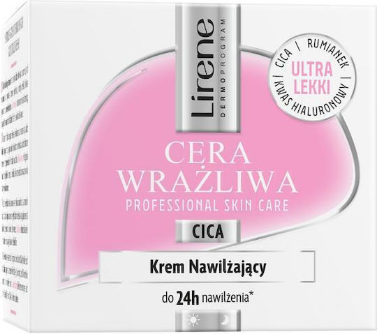 Lirene Cica 24h Creme Gesicht mit Centella Asiatica 50ml