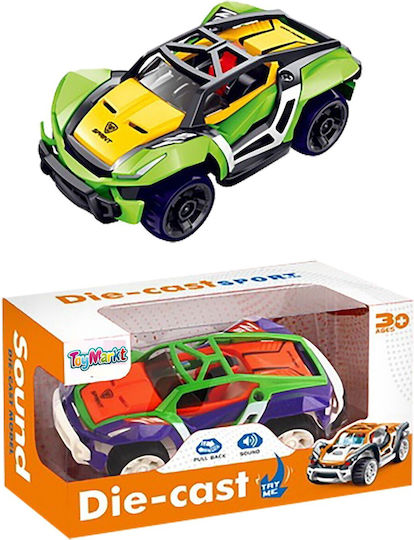 ToyMarkt Αυτοκινητάκι Pull Back (Διάφορα Σχέδια) 1τμχ