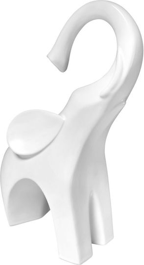 Hfa Mignon Elephant Figure White 22cm