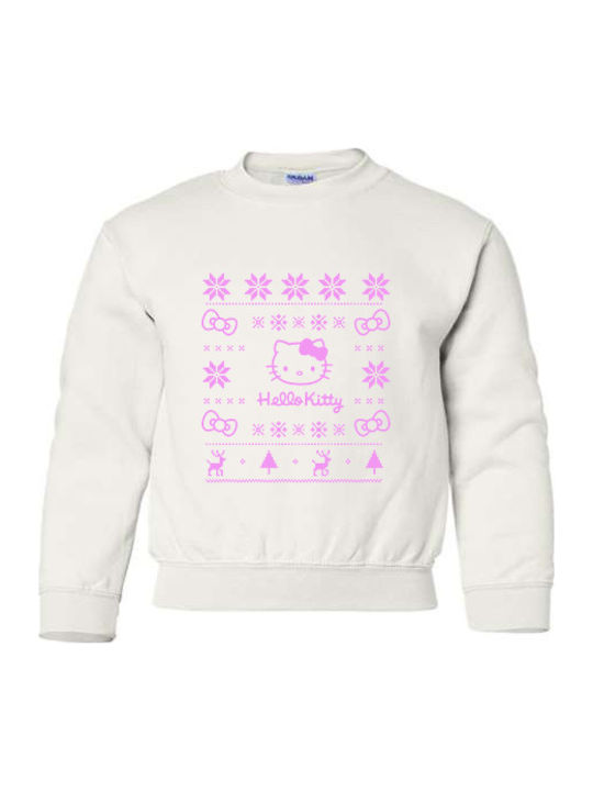Παιδικό Φούτερ Hello Kitty  White