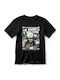Kids' T-shirt Black Mysterio  Black