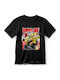 Παιδικό T-shirt Μαύρο Bowser Ride