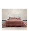 Epavlis Homeware Κουβερτοπάπλωμα Υπέρδιπλο 220x240εκ. Σχ.3021 Σάπιο Μήλο