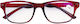 HOMie Reading Glasses +2.00 in Red color 13984