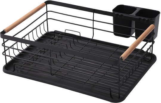 Rosberg Metallic Black Sink Strainer