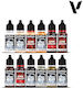 Acrylicos Vallejo Paint Culoare Modelism în cul...