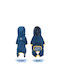 Blue Waterproof Dog Coat with Hood