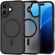 Spacecase Hybrid Magsafe Back Cover Plastic / Silicone Black (iPhone 16)