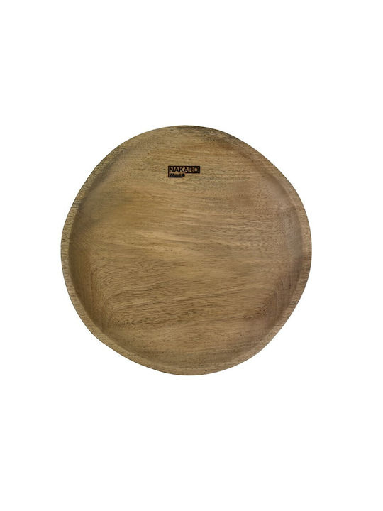 Nakaro Wood Wooden Serving Platter 35x35cm