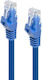 Alogic Direct Attach Copper Cat.6 (Gigabit) Καλώδιο Δικτύου Ethernet 0.5m Μπλε