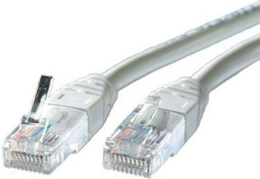 Roline U/UTP Cat.5e (Gigabit) Καλώδιο Δικτύου Ethernet 5m Γκρι