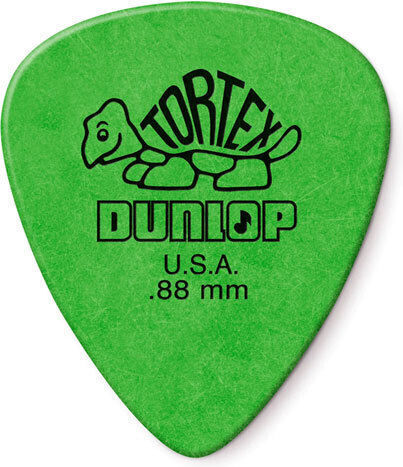 Dunlop 418r-0.88 Πένα Tortex Standard Green 0.88mm